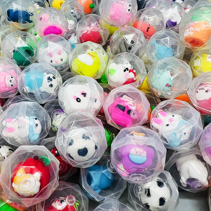 Claw Crane Machine - بيضة ملتوية شفافة لآلة مخلب صغيرة