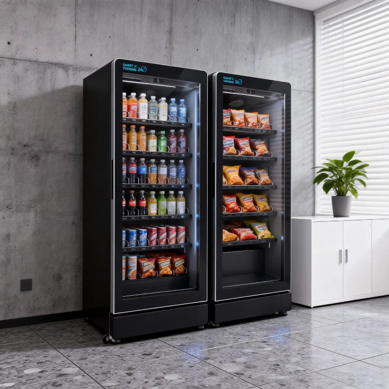Open Vending Machine - ماكينة بيع ذكية متكاملة بتقنية الذكاء