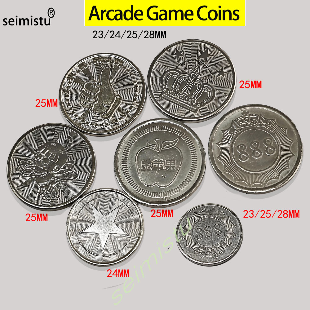 Arcade Vending Machines - 100 قطعة الفولاذ المقاوم للصدأ 23/24/25