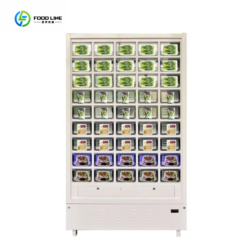 Vending Machine Qr Code - آلة بيع تجارية للأطعمة الطازجة والسندويشات