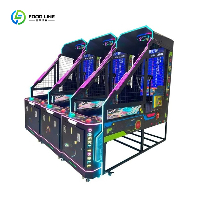 Arcade Game Coin - آلة لعبة كرة السلة التجارية التي