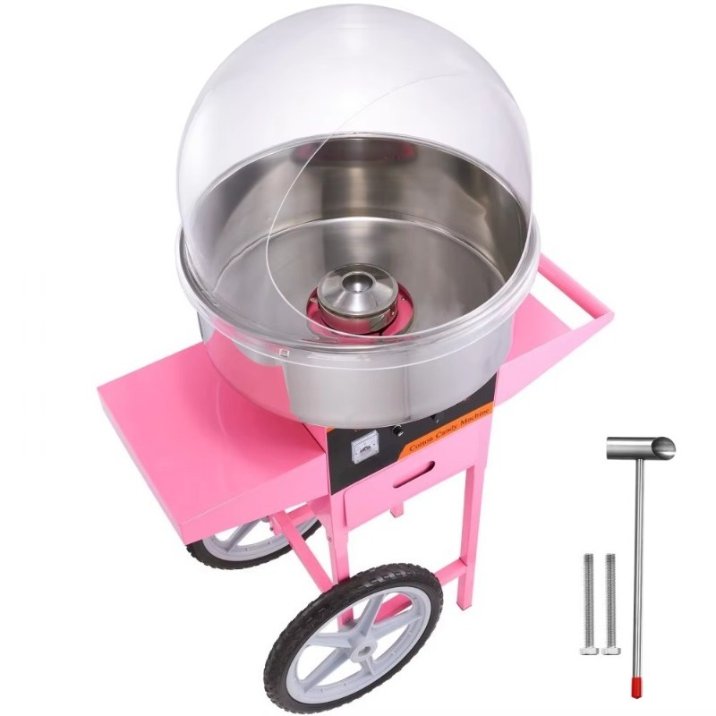 آلة صنع حلوى القطن التجارية با - مراجعة Candy Floss Machine وسعره