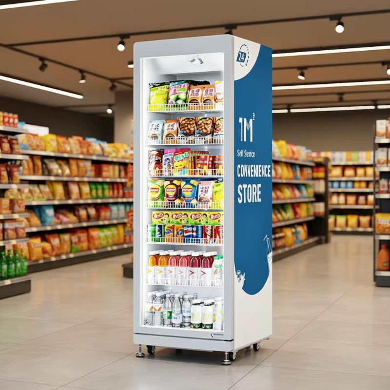 ماكينة بيع ذاتي مخصصة من فودلا - مراجعة Open Vending Machine وسعره