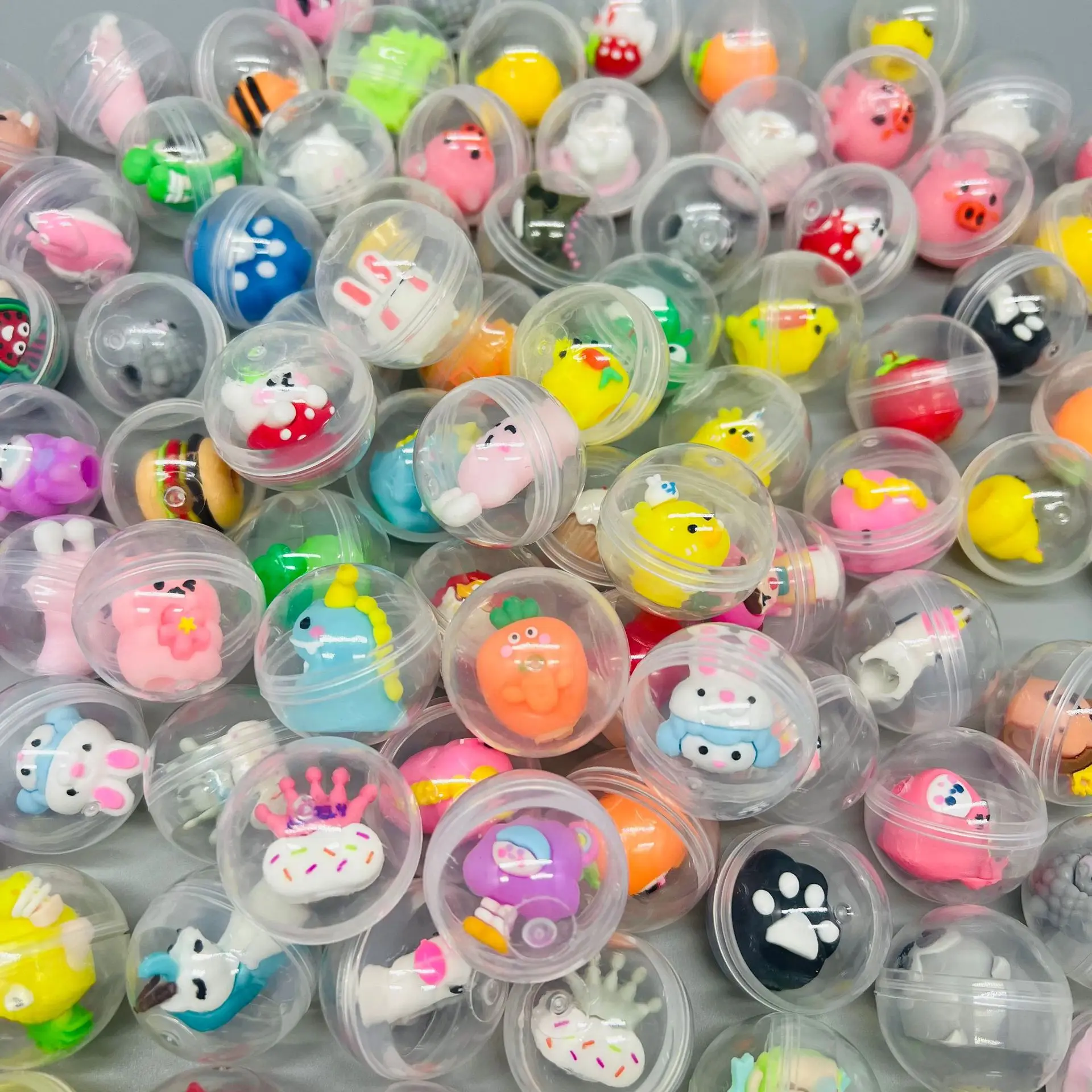 بيضة ملتوية شفافة لآلة مخلب صغ - مراجعة Claw Crane Machine وسعره