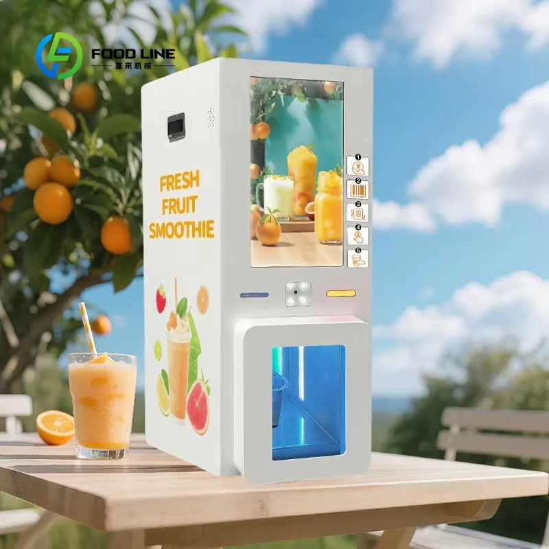 ماكينة بيع عصائر أوتوماتيكية م - مراجعة Vending Machine Qr Code وسعره