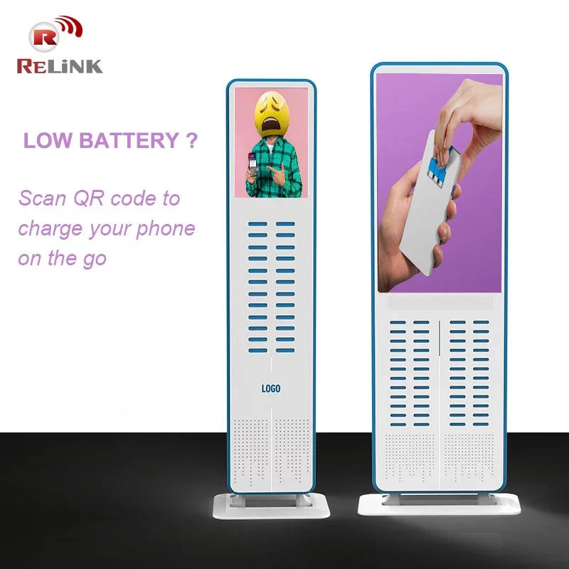 Relink 48 فتحات بنك الطاقة الم - مراجعة Vending Machine Qr Code وسعره