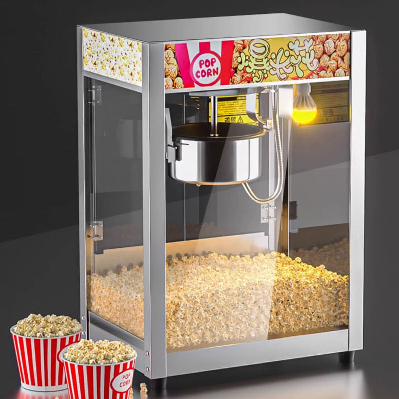 آلة صنع الفشار التجارية الأوتو - مراجعة Popcorn Vending Machine وسعره