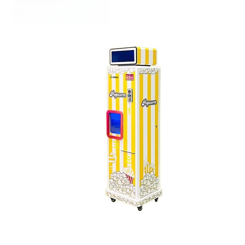 بيع ماكينات بيع الفشار الأوتوم - مراجعة Popcorn Vending Machine وسعره