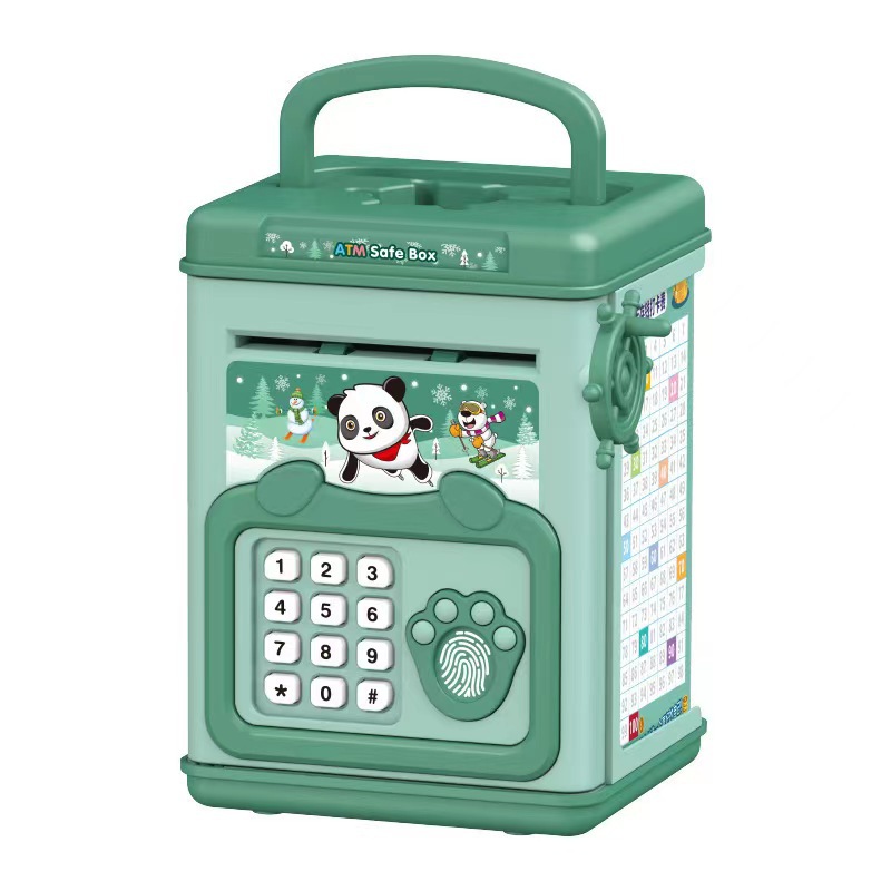 صندوق المال مع بصمة أصبع البنك - مراجعة Coin Operated Kiddie Ride وسعره