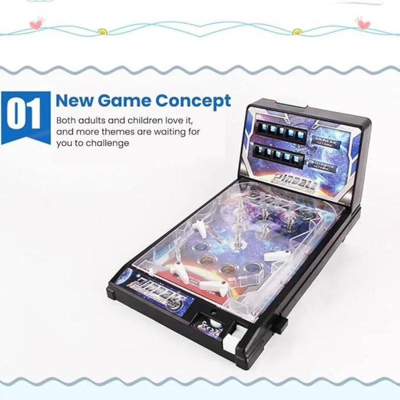 طاولة بينبول كهربائية موسيقية  - مراجعة Pinball Machine وسعره