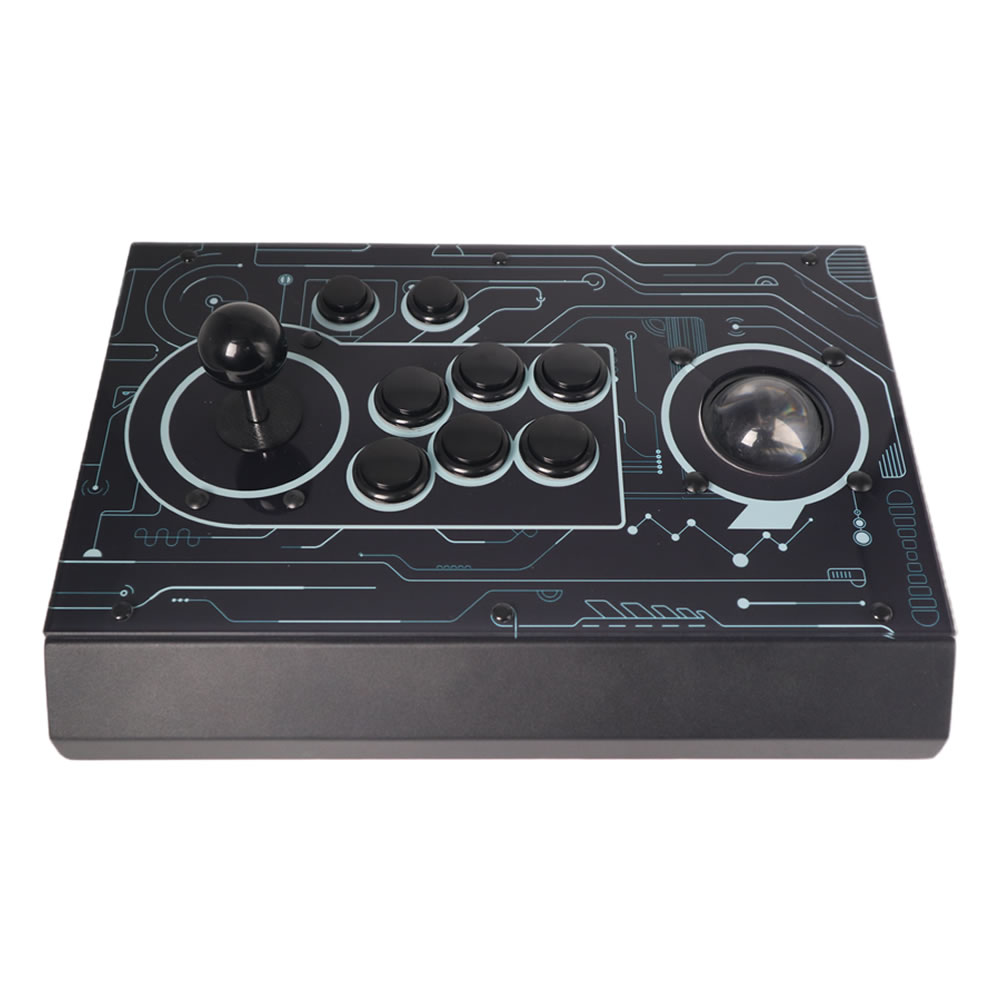 عصا قتال أركيد FightBox R10 مع - مراجعة Trackball Controller Arcade وسعره