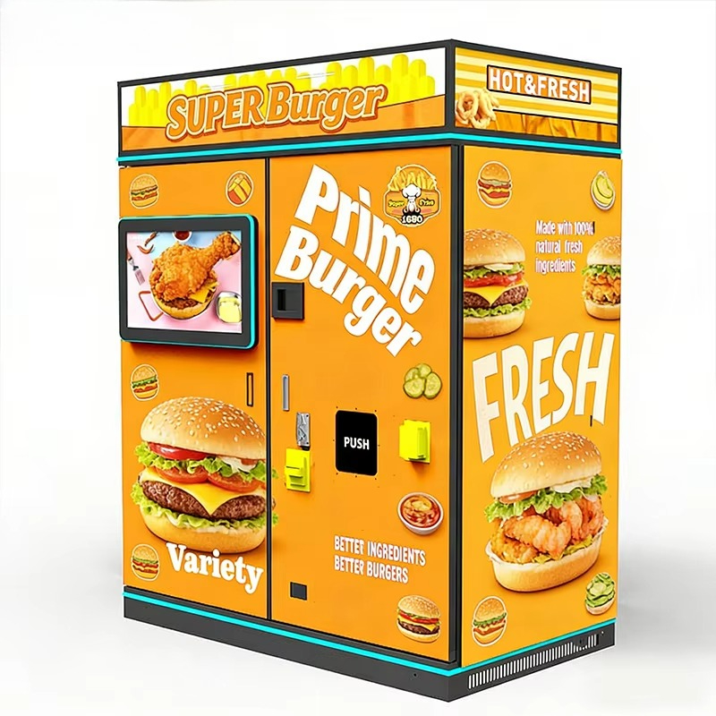 آلة بيع الوجبات السريعة المخصص - مراجعة Popcorn Vending Machine وسعره