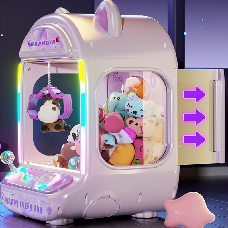 DIY الأرجواني التلقائي آلة الد - مراجعة Claw Crane Machine وسعره