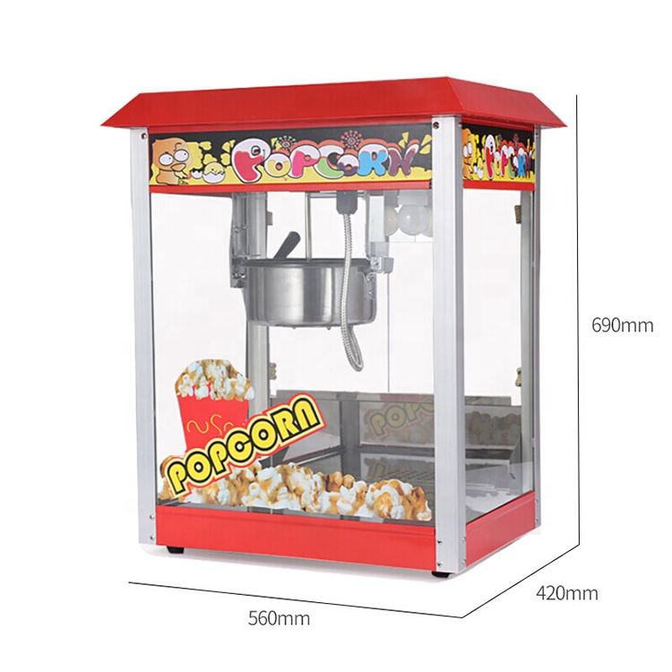 آلة صنع الفشار التجارية الكهرب - مراجعة Popcorn Vending Machine وسعره