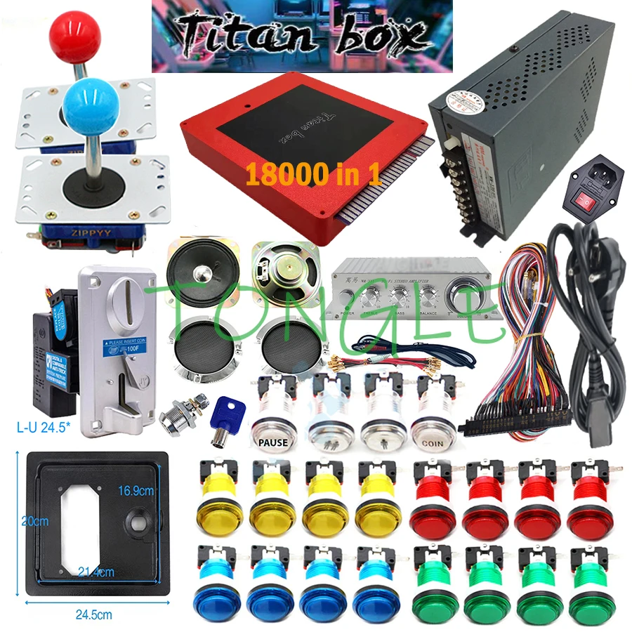 2 لاعبين صندوق تيتان 18000 + ف - مراجعة Arcade Game Jackpot وسعره