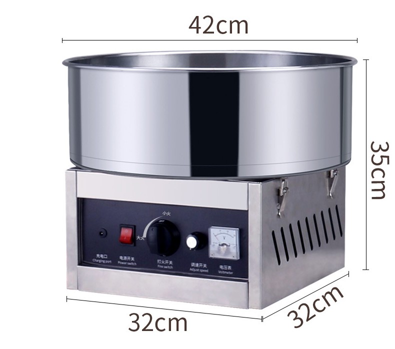 آلة غزل البنات التجارية التي ت - مراجعة Candy Floss Machine وسعره